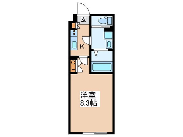 ﾌﾞﾗｲｽﾞ高井戸DUEの物件間取画像